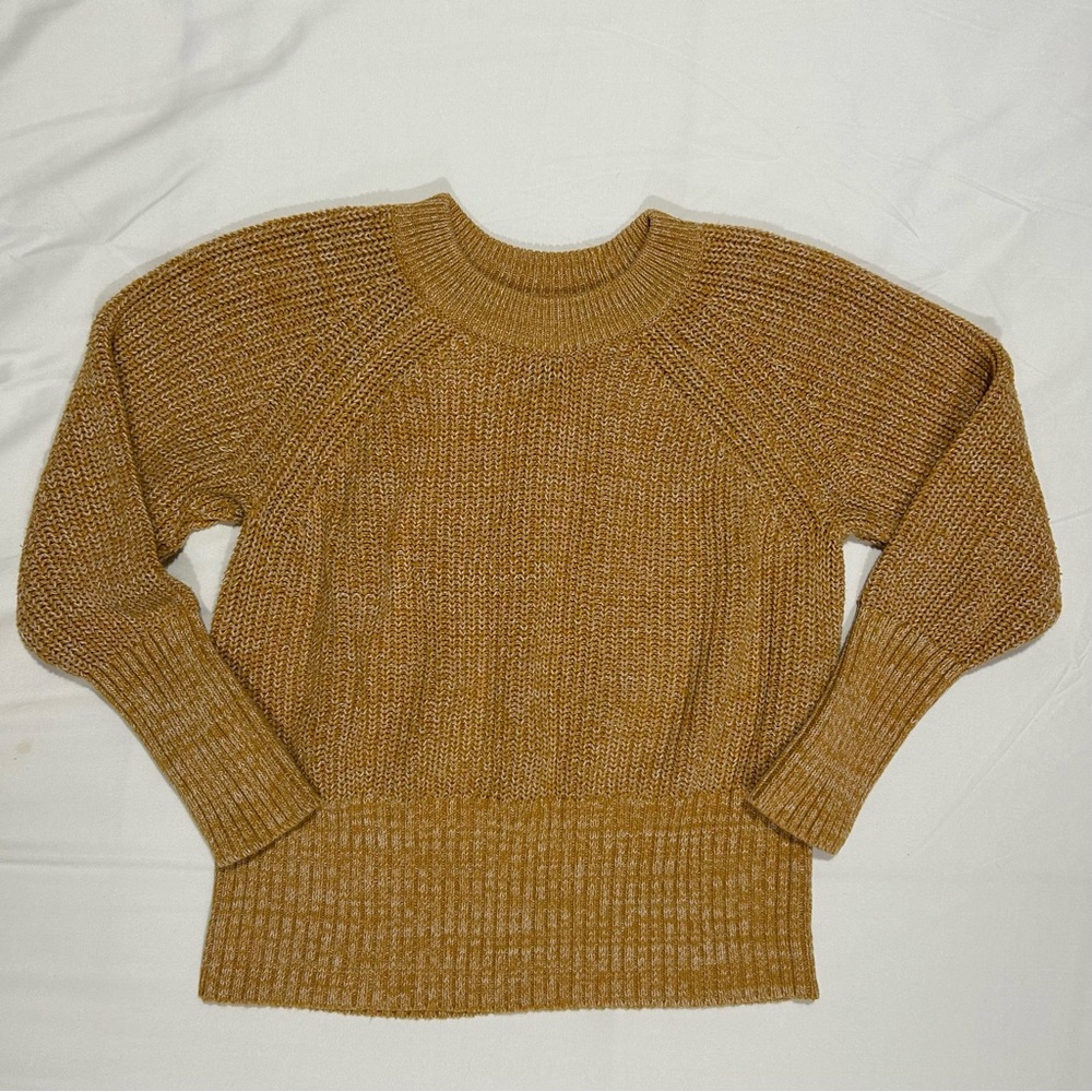 Universal Thread Women's Mustard Crew Neck Sweater